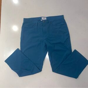 Southern Tide Teal performance pants 36*30